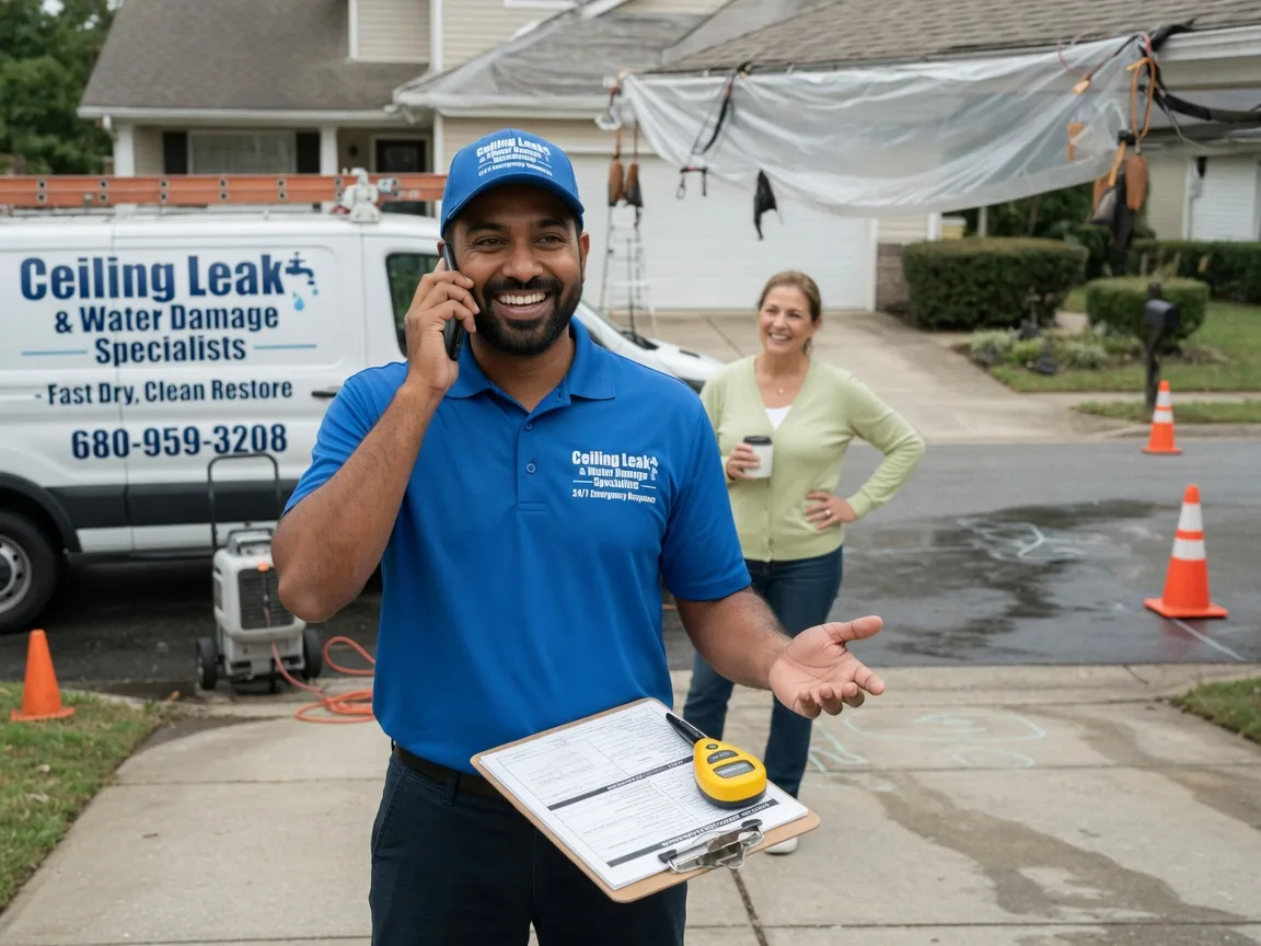 Ceiling Leak Cleanup Owls Head, ME FAQs
